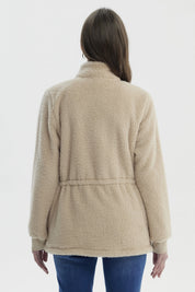 Polar Mujer Cuello Camisero Arena