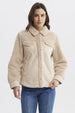 Polar Mujer Cuello Camisero Arena