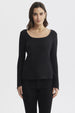 Polera Mujer Ajustado Negro