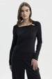 Polera Mujer Slim Negro