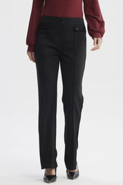 Calza Mujer Leve Flare Negro