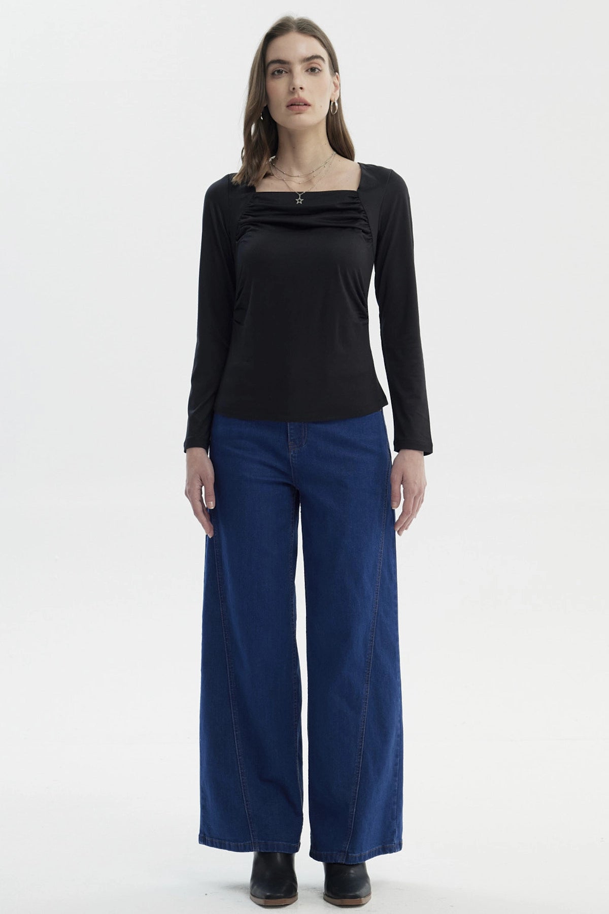 Polera Mujer Mujer Negro