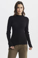 Sweater Mujer Ajustado Negro