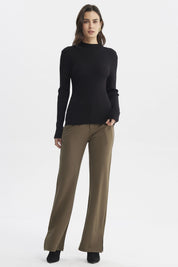 Sweater Mujer Ajustado Negro