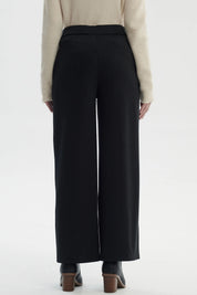 Pantalón Mujer Sastrero Cinturón Negro
