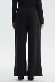 Pantalón Buzo Mujer Cinturón Negro