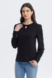 Polera Mujer Slim Negro