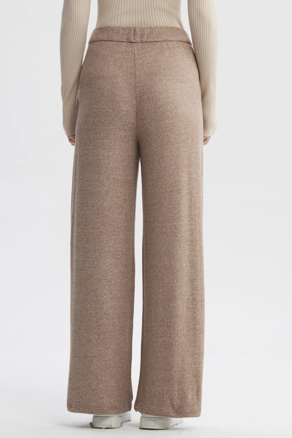 Pantalón Mujer Recto Café