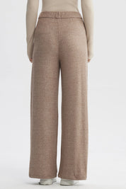 Pantalón Mujer Recto Café