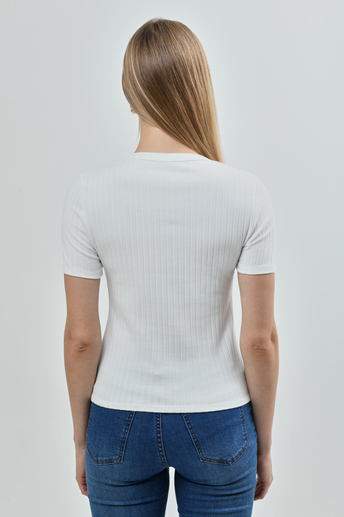 Polera Slim Mujer Crudo