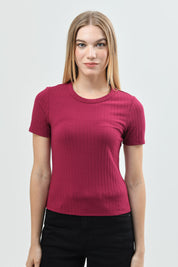Polera Slim Mujer Fucsia