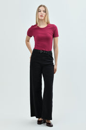 Polera Slim Mujer Fucsia