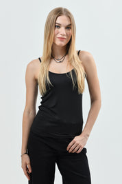 Peto Básico Tirante Mujer Negro