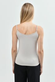 Peto Básico Tirante Mujer Beige