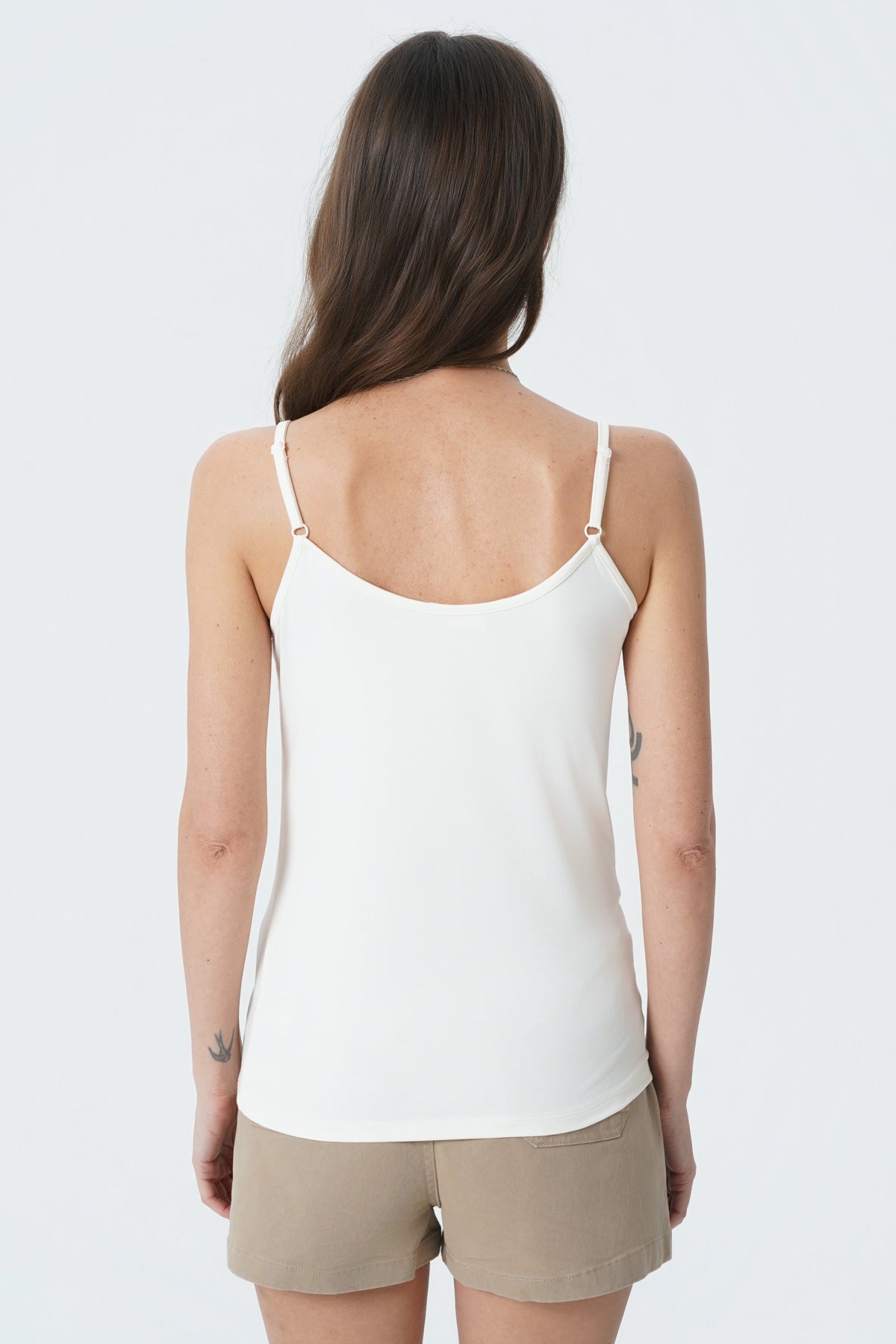 Peto Básico Tirante Mujer Crema