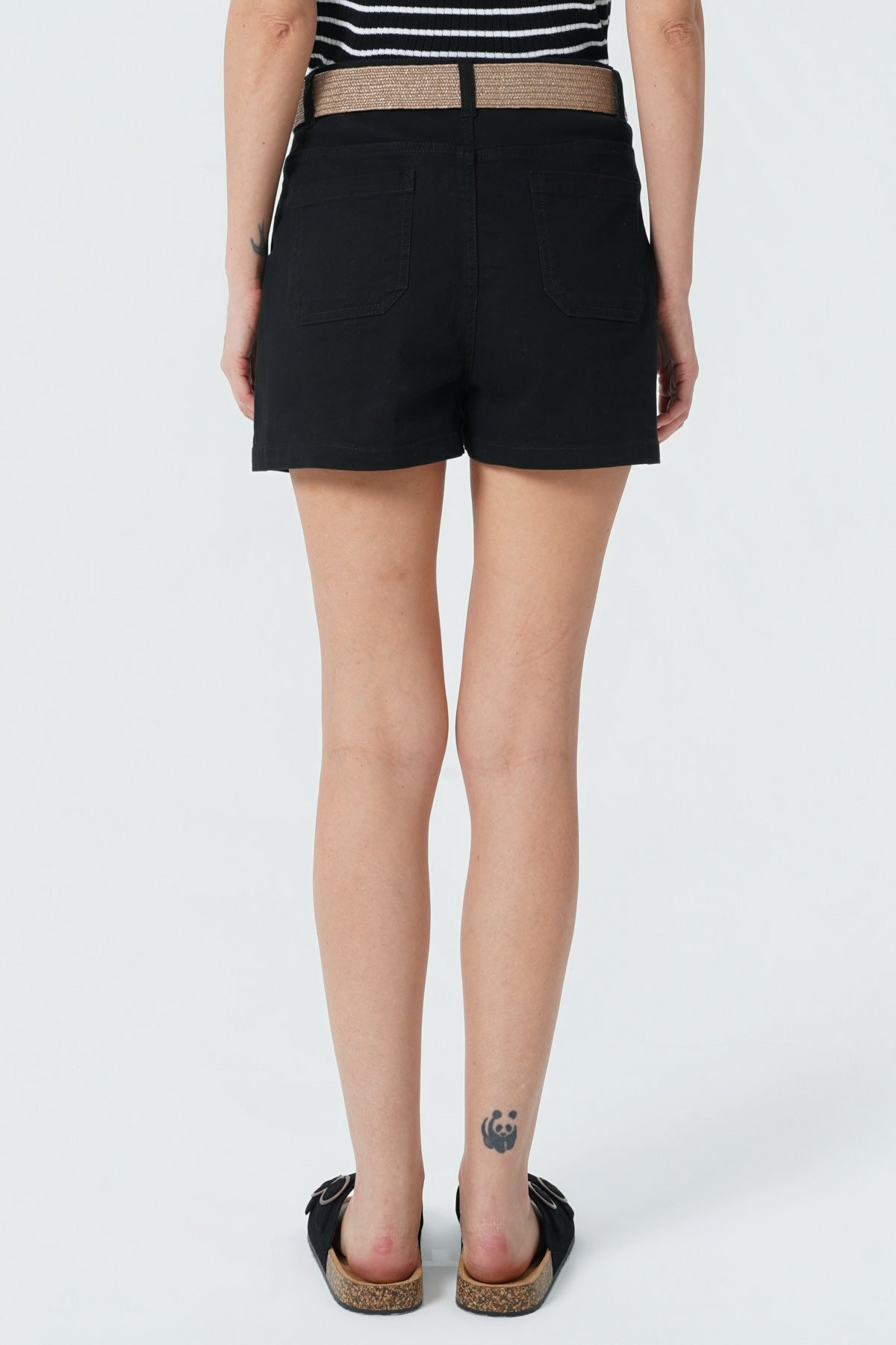 Short Casual Mujer Negro