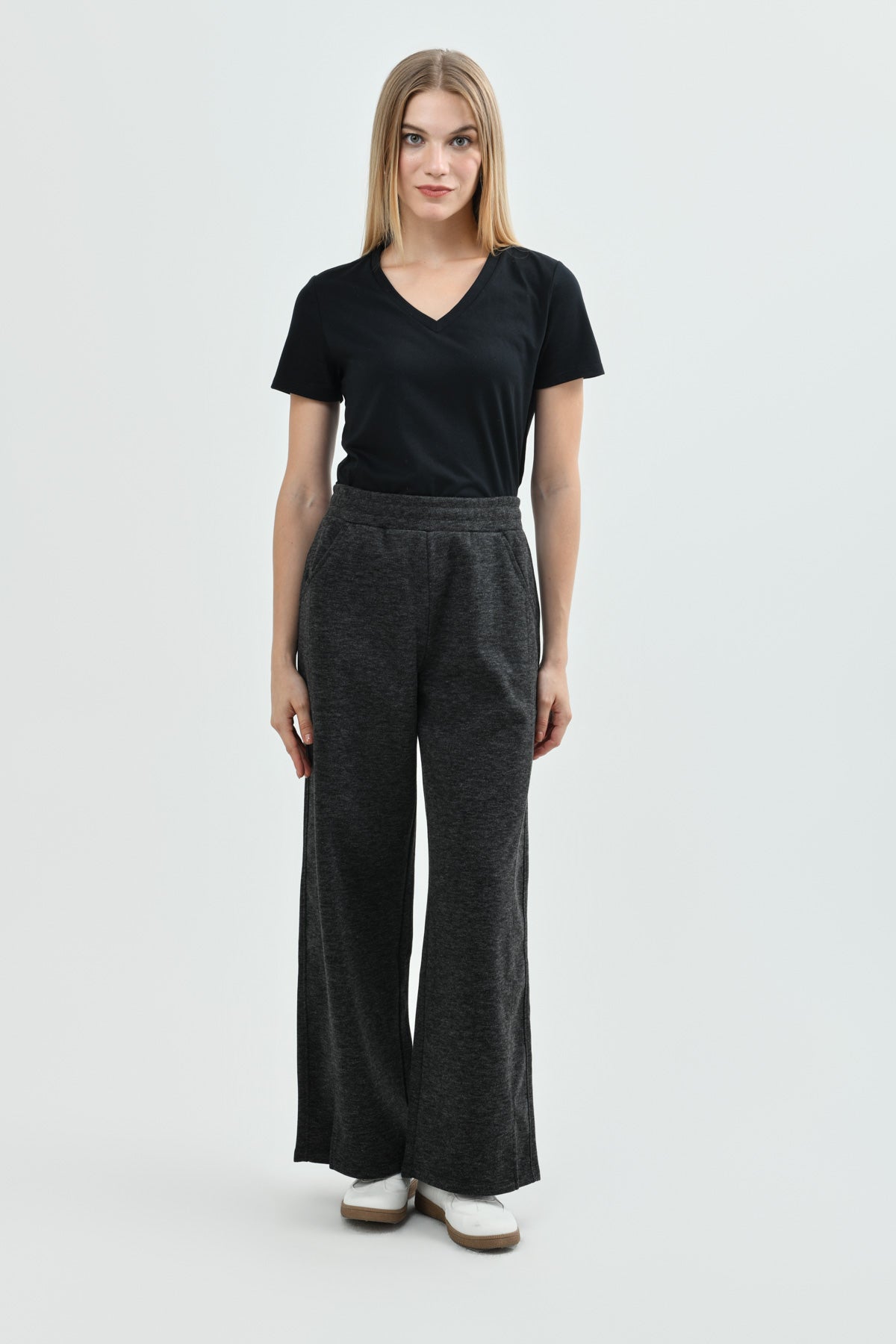 Polera Regular Mujer Negro