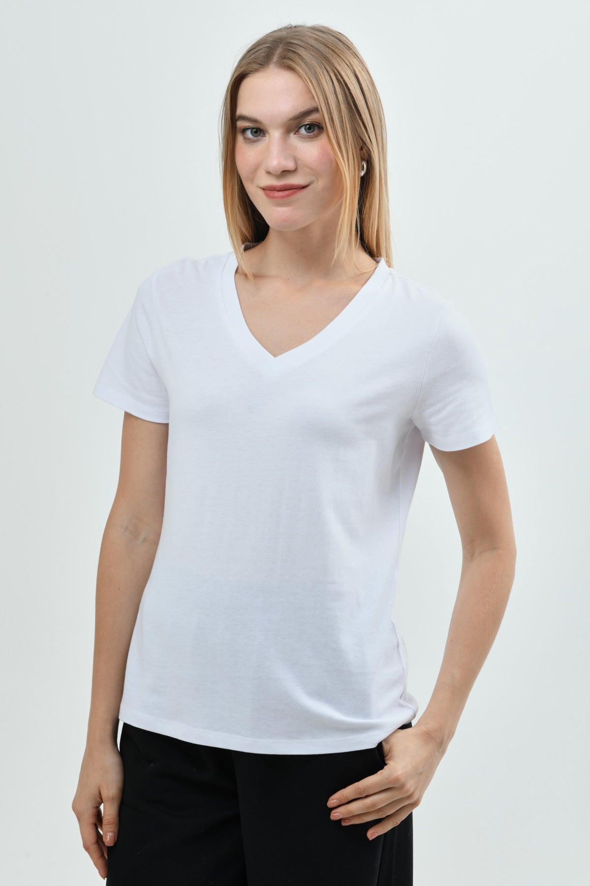 Polera Regular Mujer Blanco