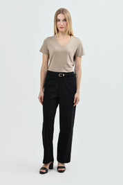 Polera Regular Mujer Beige