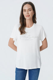 Polera Slim Mujer Crudo