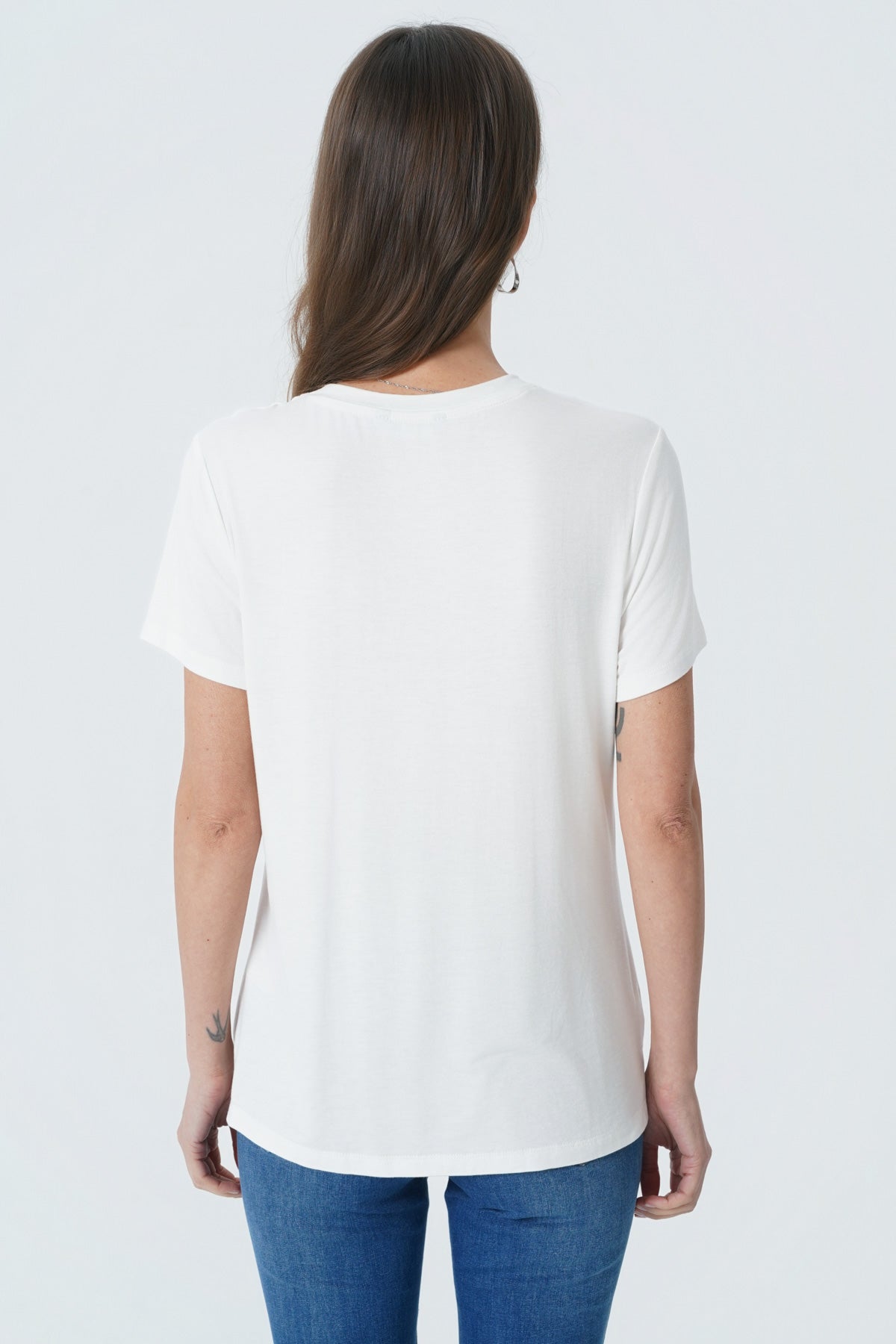 Polera Slim Mujer Crudo