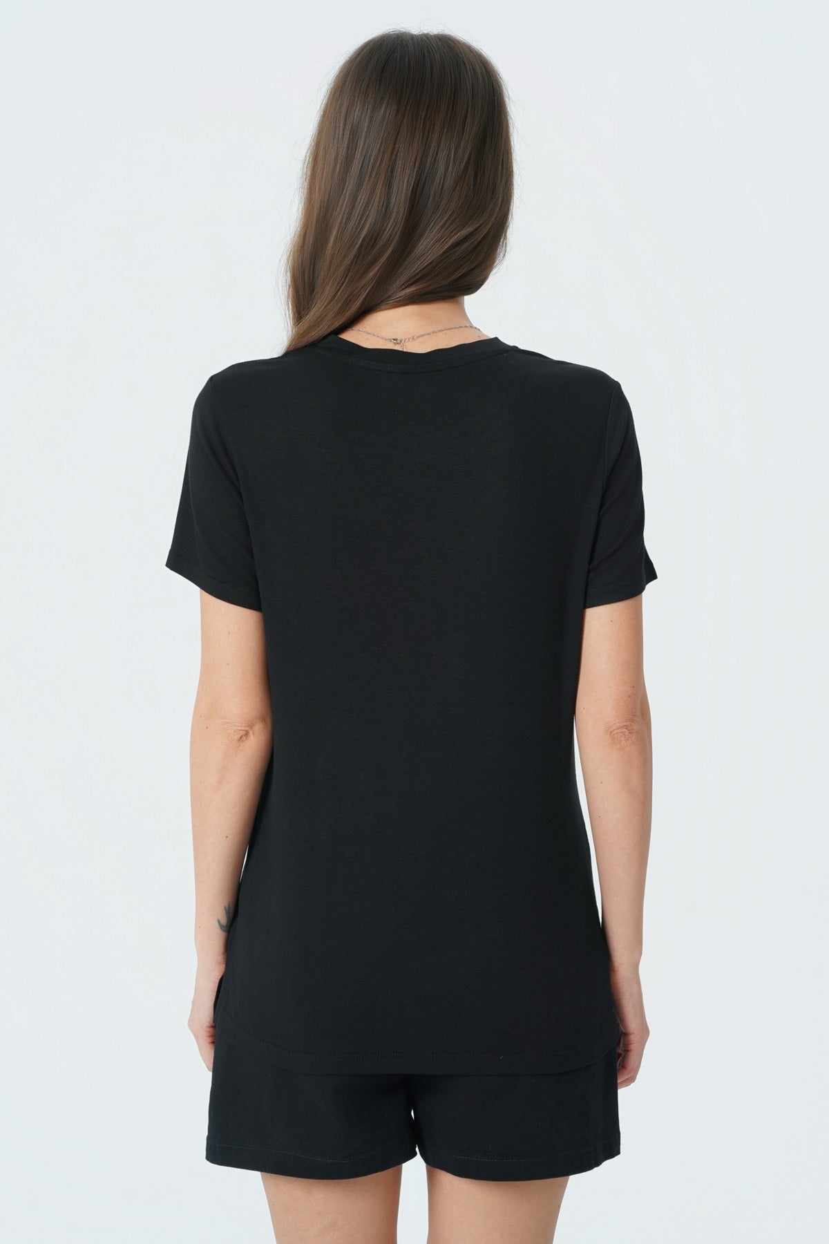 Polera Slim Mujer Plateado