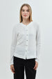 Sweater Mujer Regular Crudo