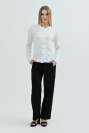 Sweater Mujer Regular Crudo