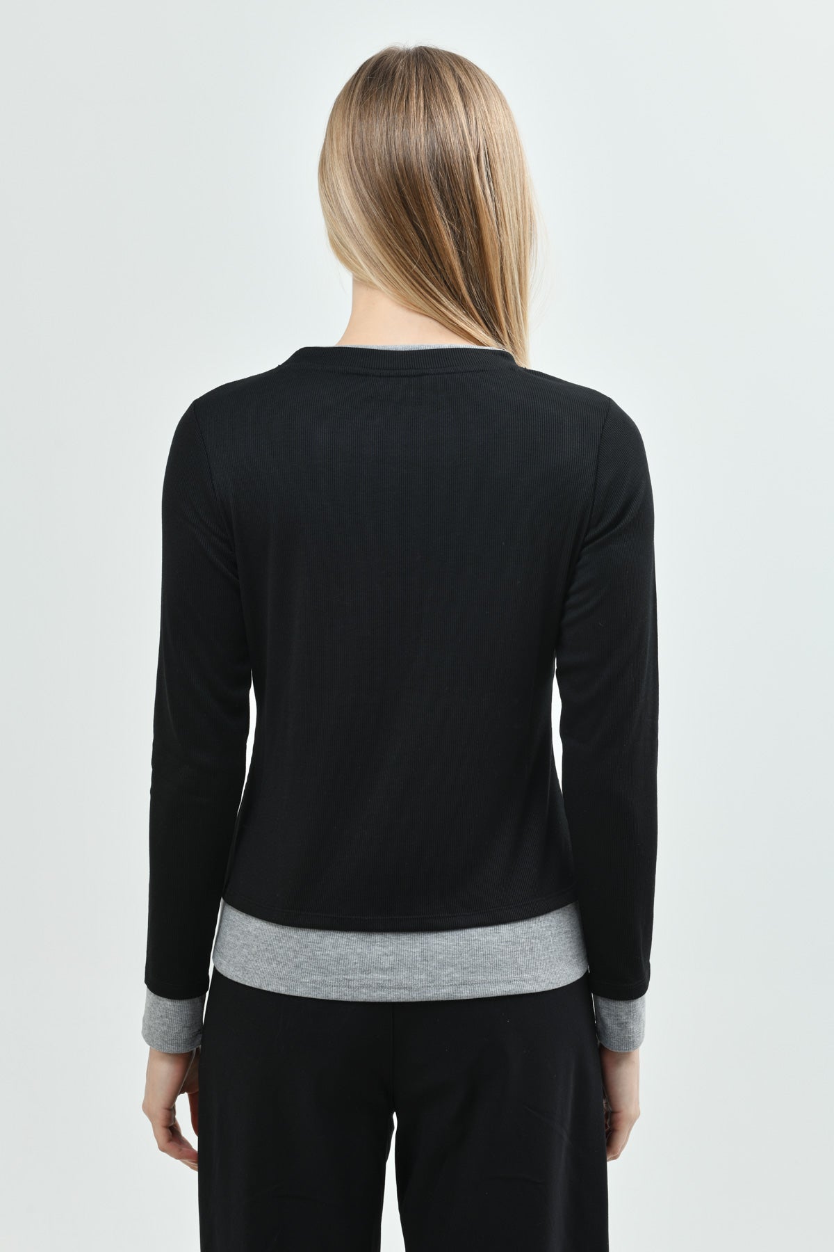 Polera Mujer Regular Negro
