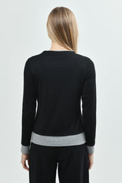 Polera Mujer Regular Negro