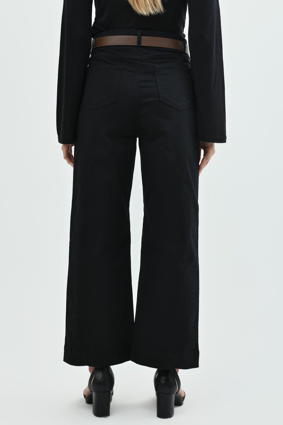 Pantalón Mujer Recto Negro