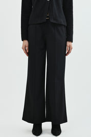 Pantalón Mujer Wide Leg Negro
