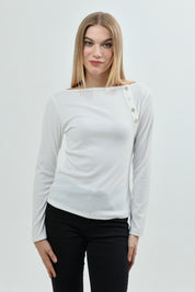 Polera Slim Mujer Crudo
