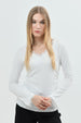 Polera Mujer Ajustado Crudo