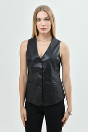 Blazer Mujer Slim Negro