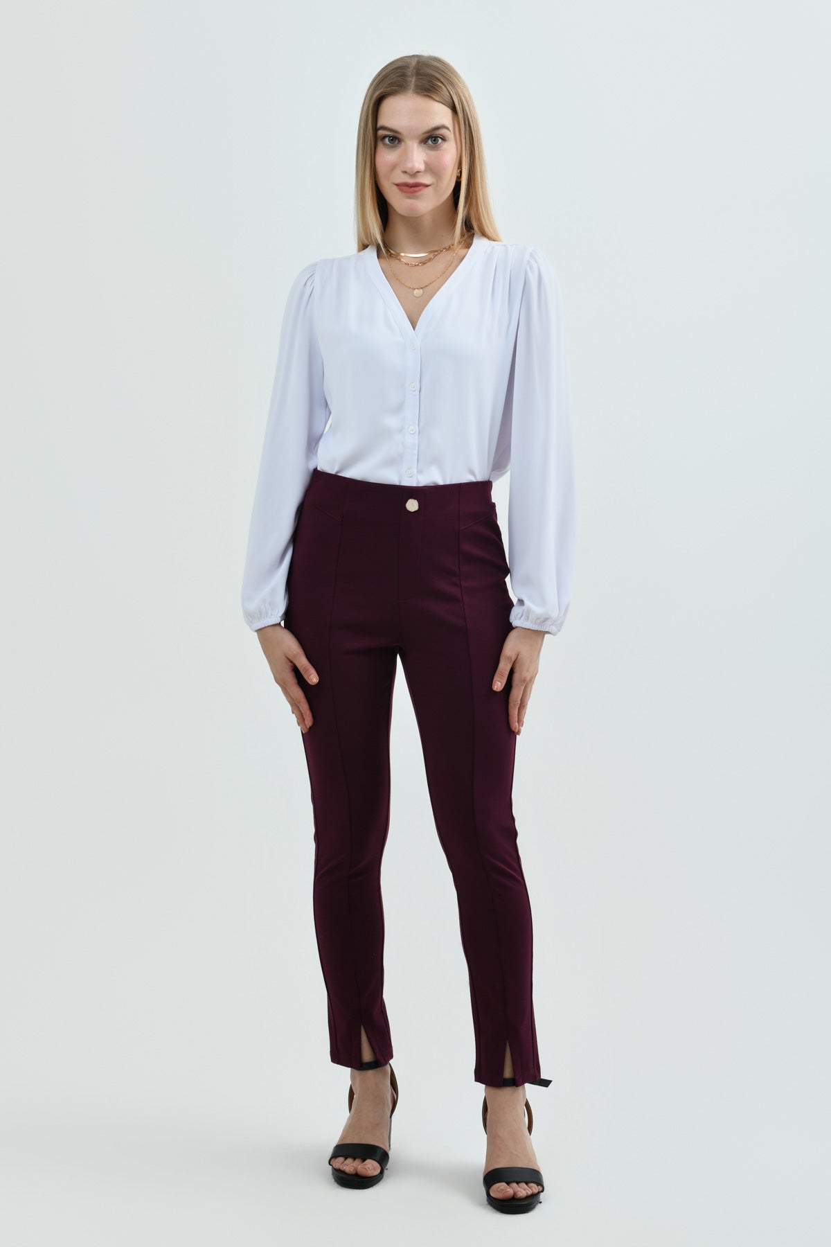 Blusa Mujer Regular Blanco
