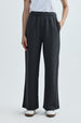 Pantalón Buzo Mujer Basta Evasee Gris Oscuro