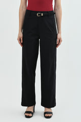 Pantalón Mujer Loose Negro