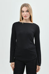 Polera Mujer Slim Negro