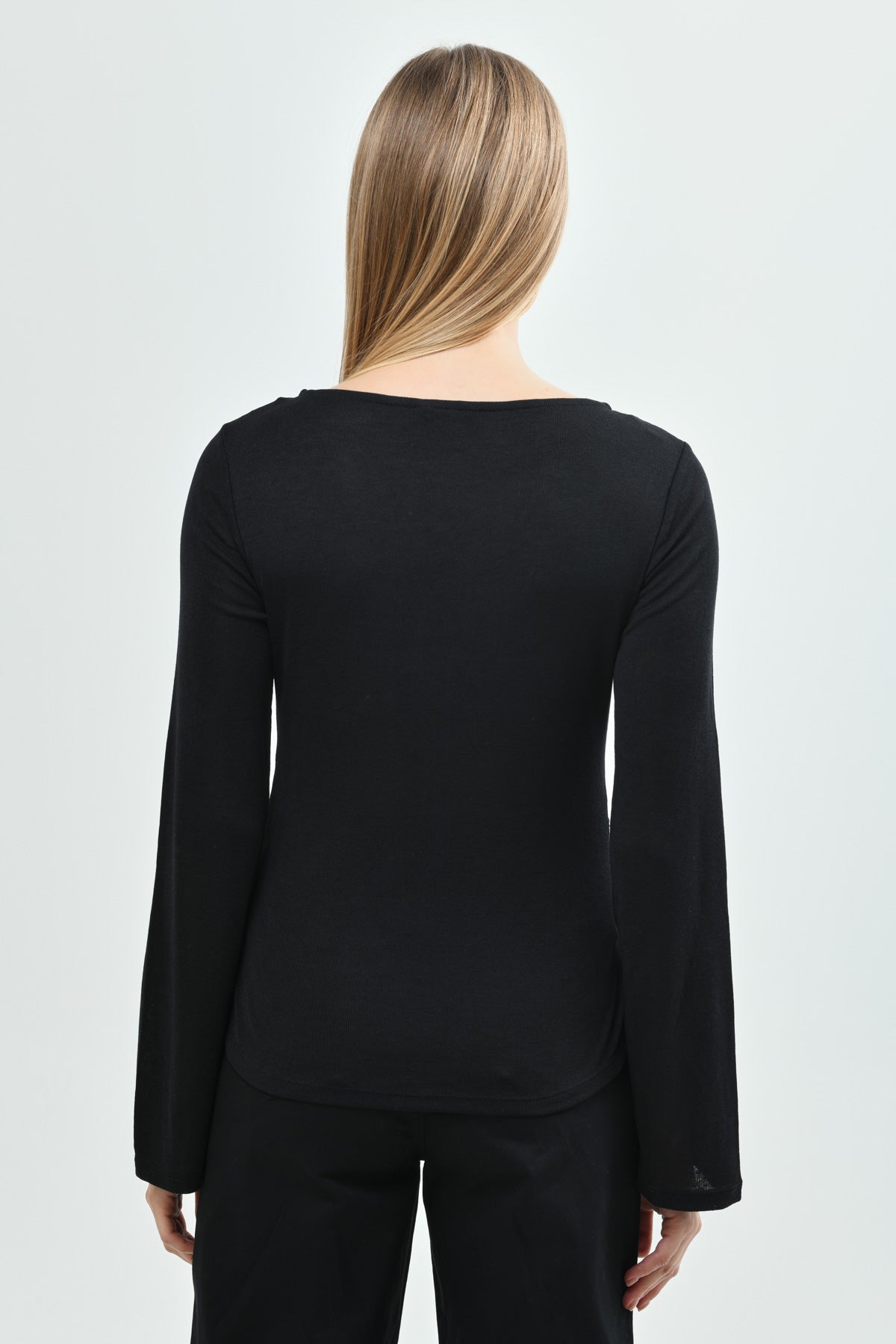 Polera Mujer Slim Negro