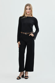 Polera Mujer Slim Negro