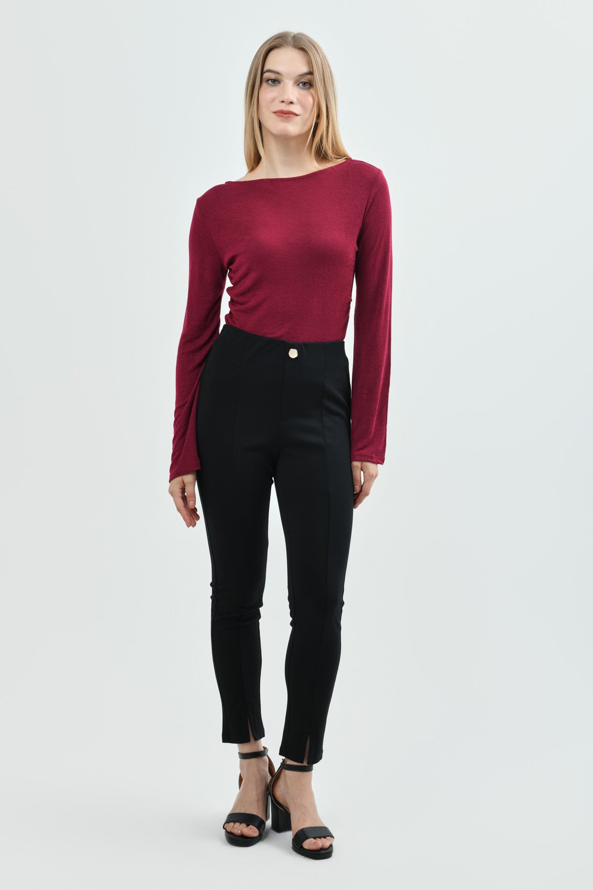 Polera Mujer Slim Fucsia