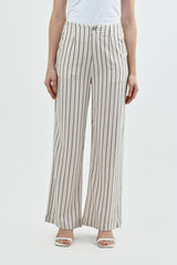 Pantalón Loose Mujer Arena