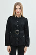 Chaqueta Mujer Regular Negro