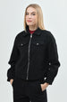 Chaqueta Mujer Regular Negro