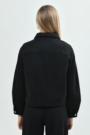 Chaqueta Mujer Regular Negro