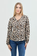 Blusa Mujer Clásica Café