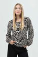 Blusa Mujer Clásica Beige