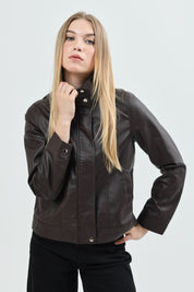Chaqueta Mujer Classic Café Oscuro
