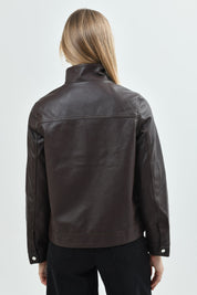 Chaqueta Mujer Classic Café Oscuro